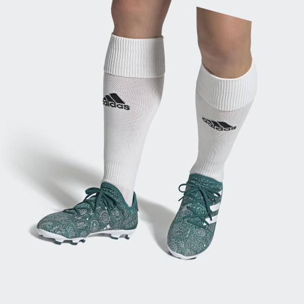 Botas De Futbol Adidas Gamemode Knit Firm Ground Hombre Chile Turquesa - LGCXER064