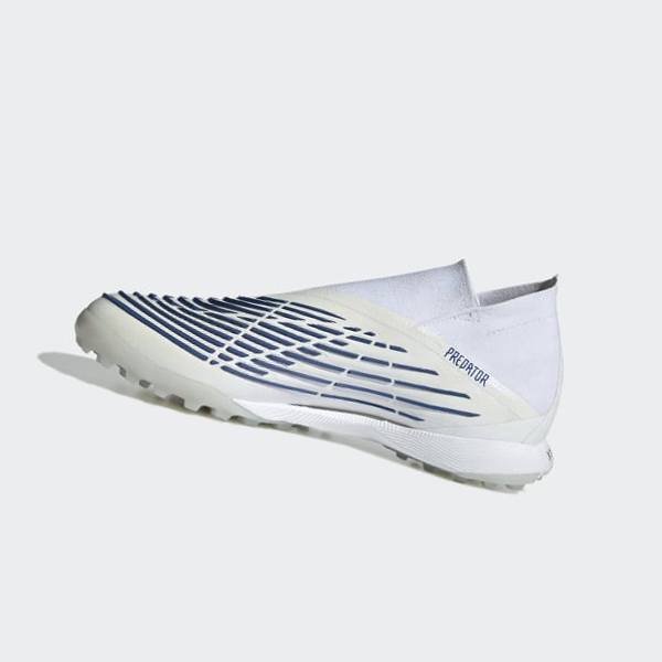 Botas De Futbol Adidas Predator Edge.1 Turf Mujer Chile Blancas - VWFBPG427
