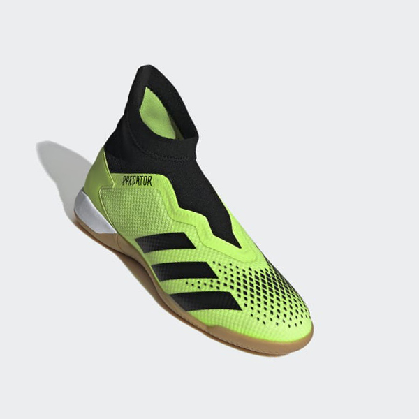 Botas De Futbol Adidas Predator Mutator 20.3 Laceless Indoor Mujer Chile Verde - HWUPJG716