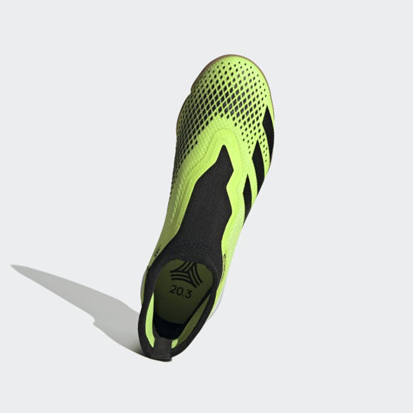 Botas De Futbol Adidas Predator Mutator 20.3 Laceless Indoor Mujer Chile Verde - HWUPJG716