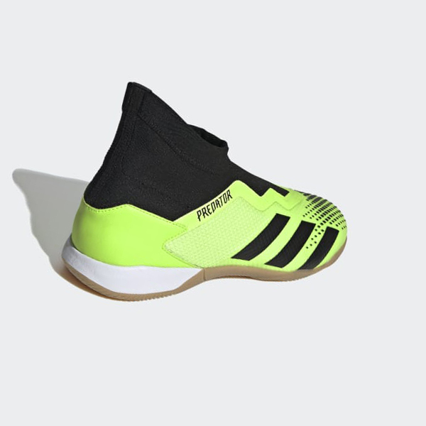 Botas De Futbol Adidas Predator Mutator 20.3 Laceless Indoor Mujer Chile Verde - HWUPJG716