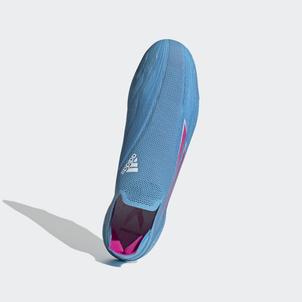 Botas De Futbol Adidas X Speedflow+ Firm Ground Mujer Chile Azules - PFHUGE971