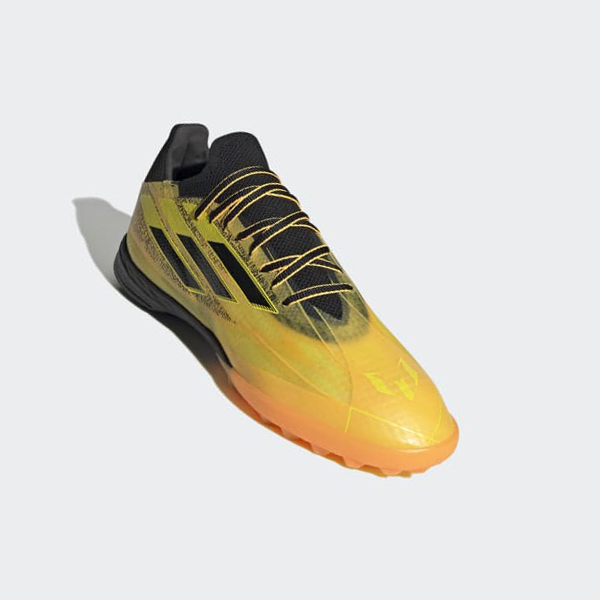 Botas De Futbol Adidas X Speedflow Messi.1 Turf Mujer Chile Doradas - FAEOZR291
