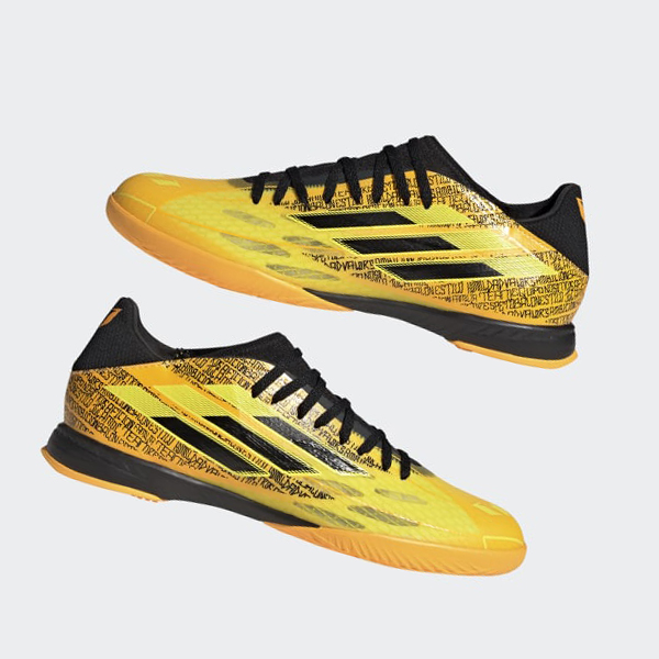 Botas De Futbol Adidas X Speedflow Messi.3 Indoor Hombre Chile Doradas - VRUACY324
