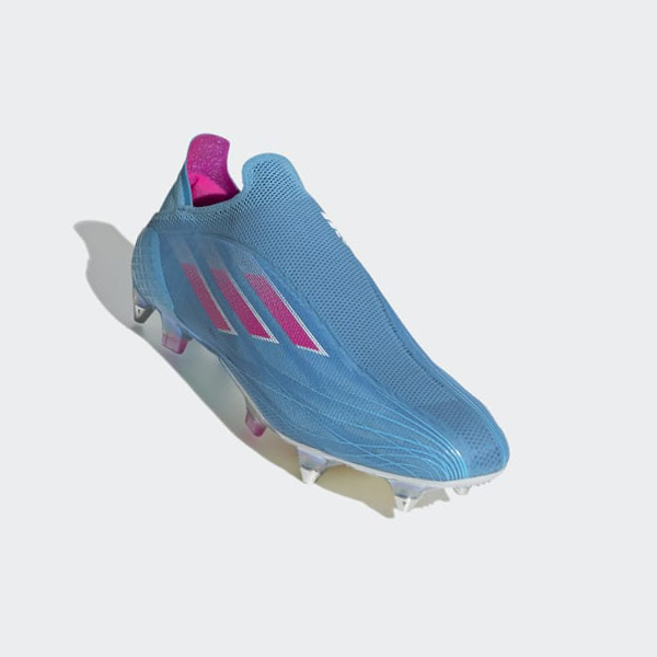 Botas De Futbol Adidas X Speedflow+ Soft Ground Mujer Chile Azules - AMHBYU409