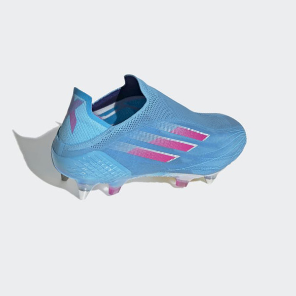 Botas De Futbol Adidas X Speedflow+ Soft Ground Mujer Chile Azules - AMHBYU409