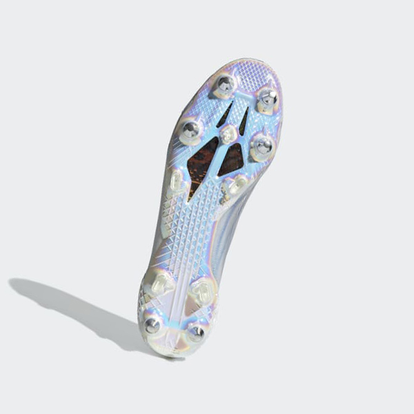 Botas De Futbol Adidas X Speedflow+ Soft Ground Mujer Chile Blancas - IKZUYS748
