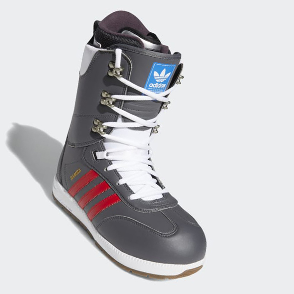 Botas Snowboard Adidas Samba ADV Hombre Chile Gris - CRIDTQ865