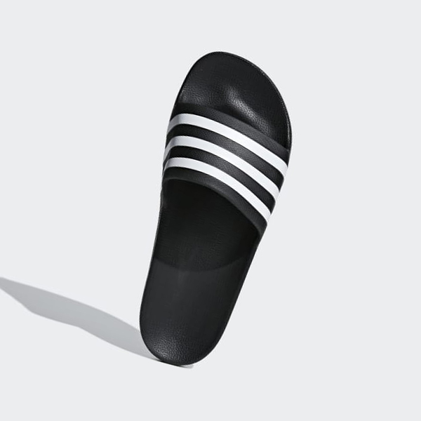Chanclas Adidas Adilette Aqua Hombre Chile Negras - ANGJVL072