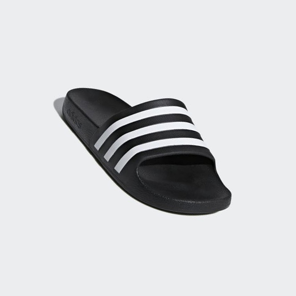 Chanclas Adidas Adilette Aqua Hombre Chile Negras - ANGJVL072