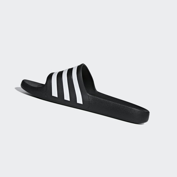 Chanclas Adidas Adilette Aqua Hombre Chile Negras - ANGJVL072