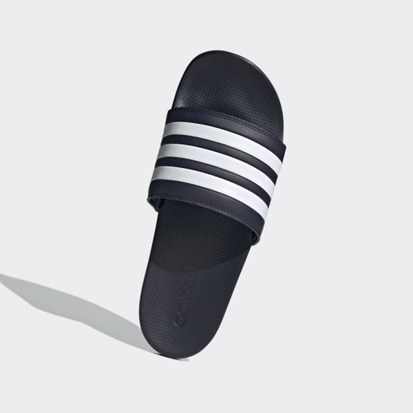 Chanclas Adidas Adilette Comodidad Hombre Chile Azules - VZFILM294