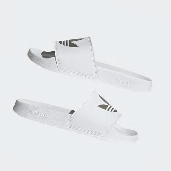 Chanclas Adidas Adilette Lite Mujer Chile Blancas - SEBURJ496