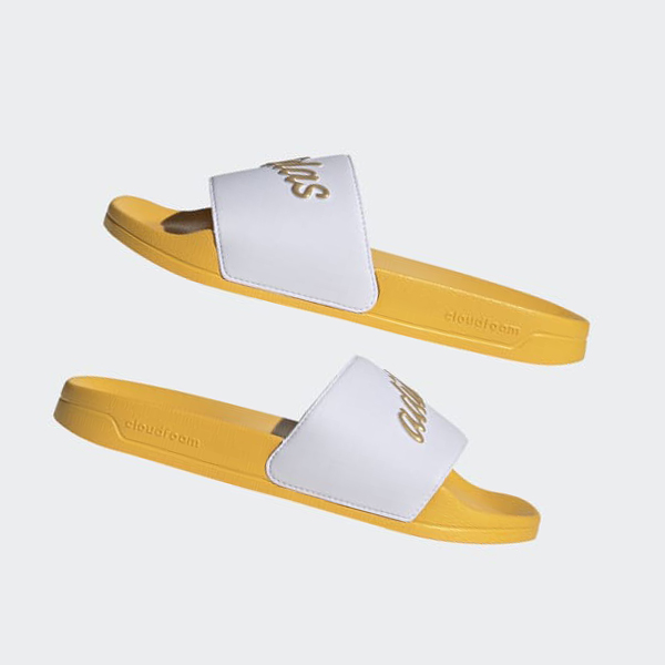 Chanclas Adidas Adilette Shower Mujer Chile Blancas - SUOXTN361
