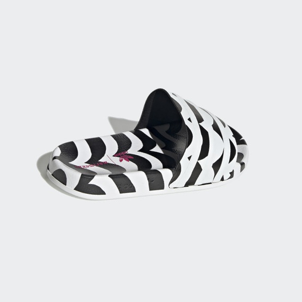 Chanclas Adidas Marimekko Adilette Mujer Chile Negras - ZFGSPI804