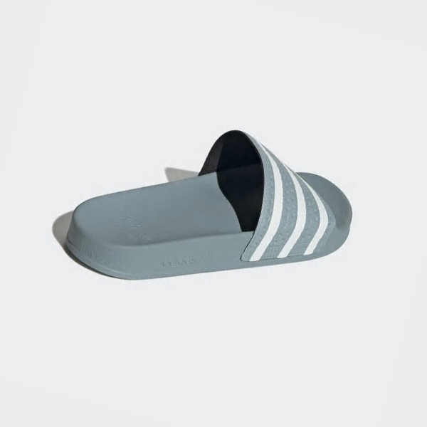Chanclas Adidas adilette Hombre Chile Gris - TVKBSZ148