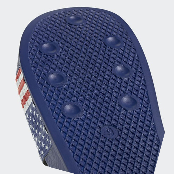 Chanclas Adidas adilette Hombre Chile Rojas - IRUMNK308