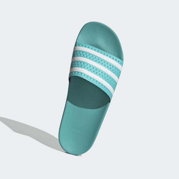 Chanclas Adidas adilette Hombre Chile Turquesa - YNUWZB094