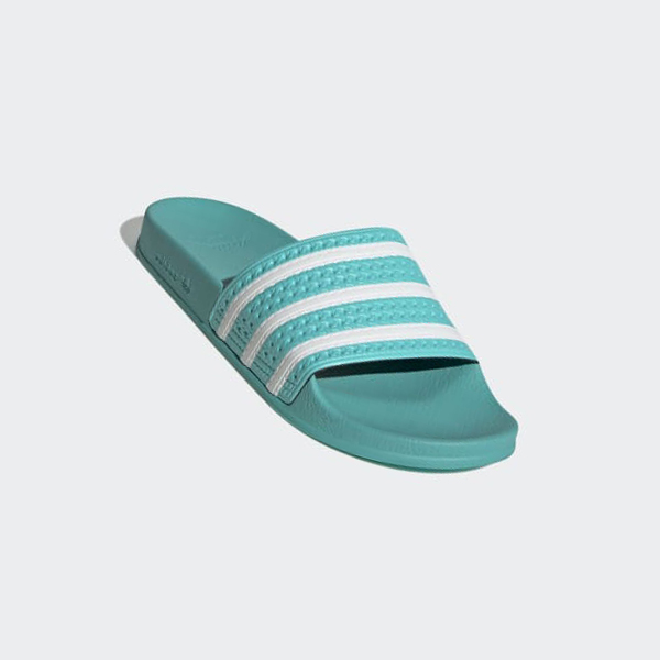 Chanclas Adidas adilette Hombre Chile Turquesa - YNUWZB094