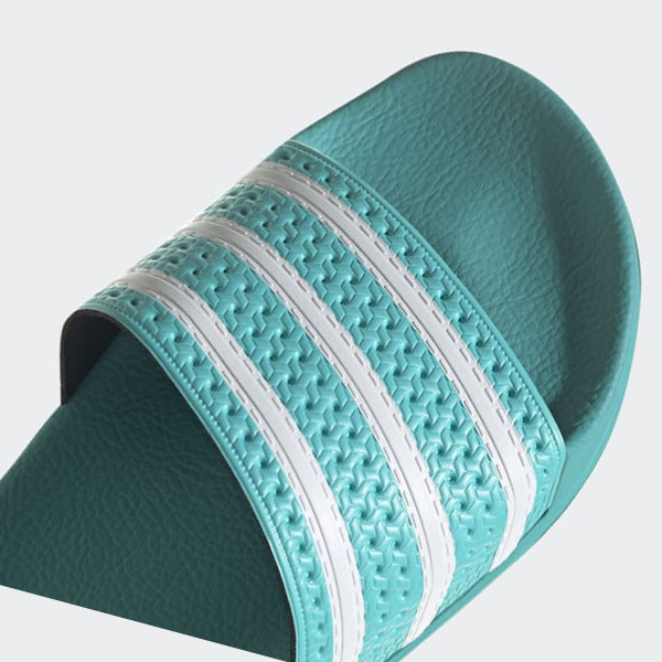 Chanclas Adidas adilette Hombre Chile Turquesa - YNUWZB094