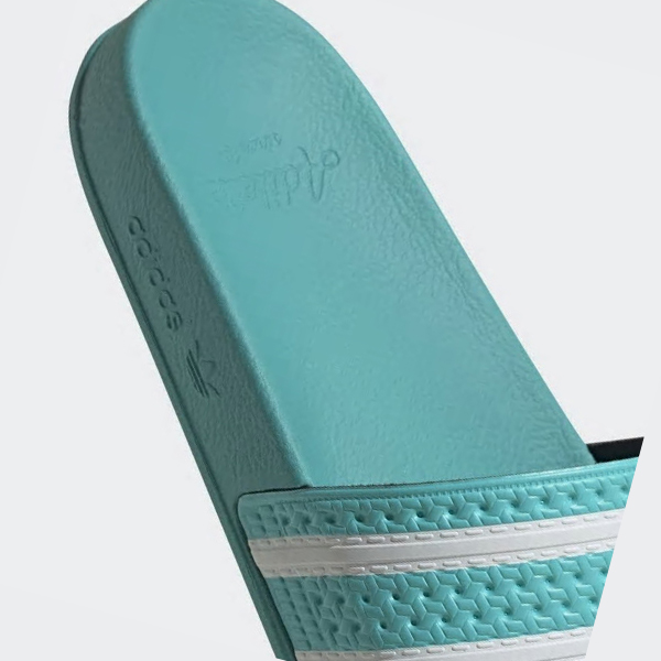 Chanclas Adidas adilette Hombre Chile Turquesa - YNUWZB094