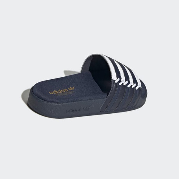 Chanclas Adidas adilette Mujer Chile Azules - LWBCSF081