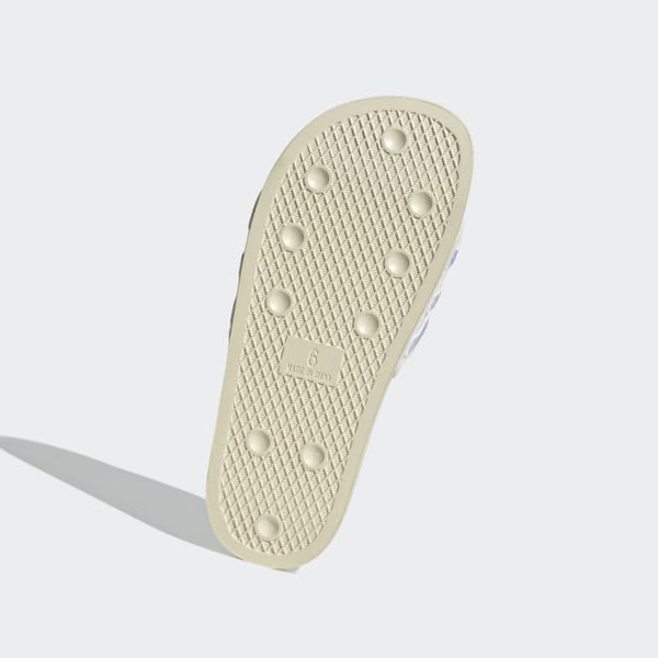 Chanclas Adidas adilette Mujer Chile Beige - YURFHN702