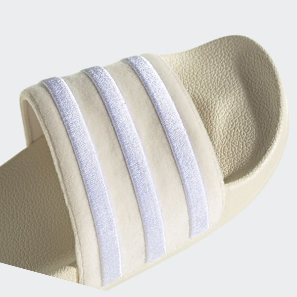 Chanclas Adidas adilette Mujer Chile Beige - YURFHN702