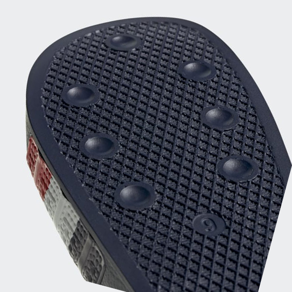 Chanclas Adidas adilette Mujer Chile Rojas - QNOFIG953