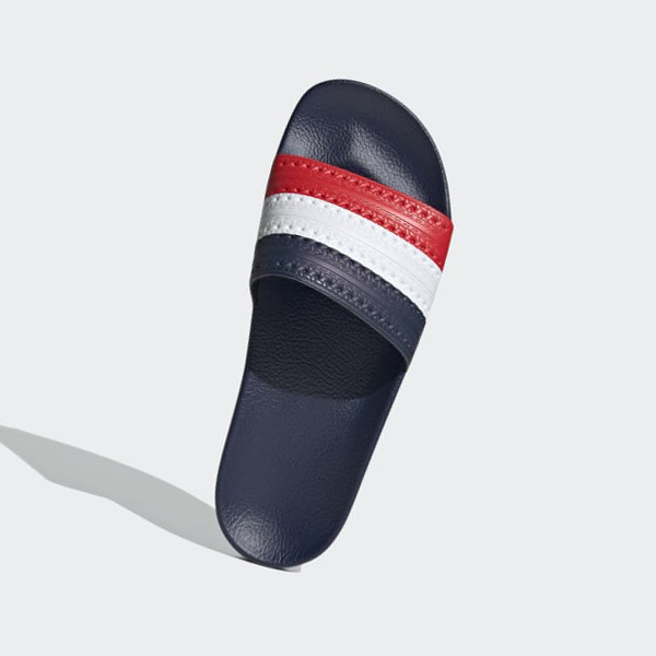 Chanclas Adidas adilette Mujer Chile Rojas - QNOFIG953
