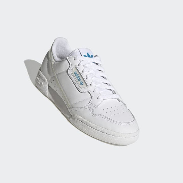 Zapatillas Adidas Continental 80 Mujer Chile Blancas - KHURYA869