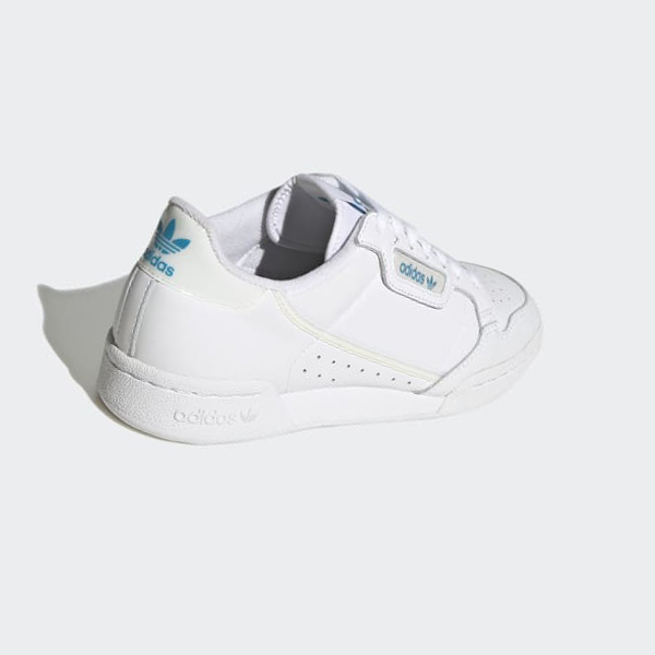 Zapatillas Adidas Continental 80 Mujer Chile Blancas - KHURYA869