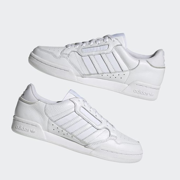 Zapatillas Adidas Continental 80 Stripes Mujer Chile Blancas - IDHJEM429