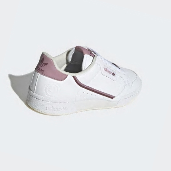 Zapatillas Adidas Continental 80 Vegan Mujer Chile Blancas - BNXPZH089