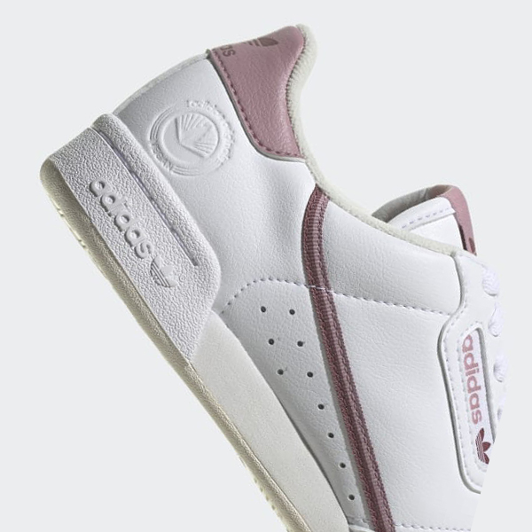 Zapatillas Adidas Continental 80 Vegan Mujer Chile Blancas - BNXPZH089