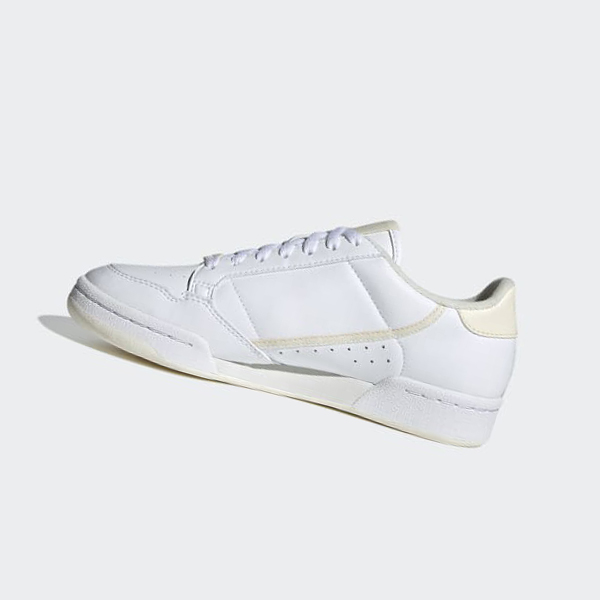 Zapatillas Adidas Continental 80 Vegan Mujer Chile Blancas - VQFLWB935