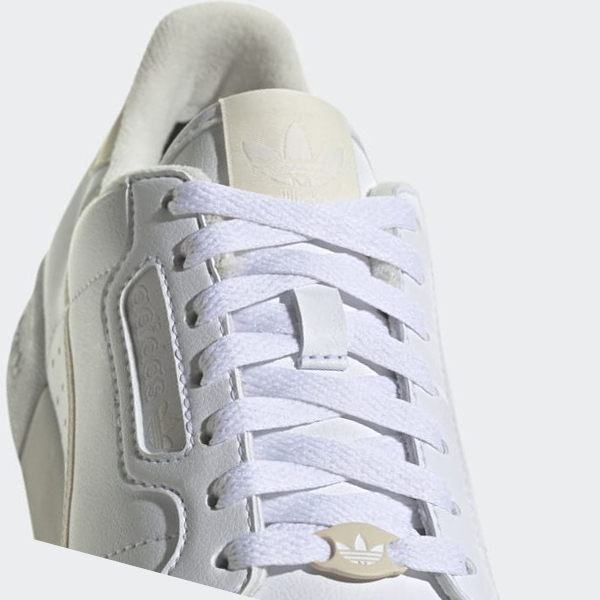 Zapatillas Adidas Continental 80 Vegan Mujer Chile Blancas - VQFLWB935