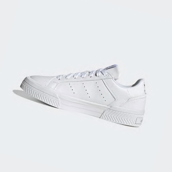 Zapatillas Adidas Court Tourino Mujer Chile Blancas - URBVYJ295