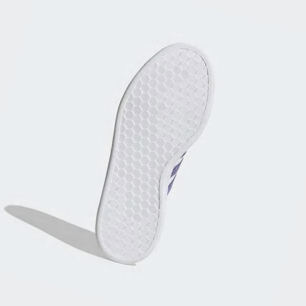 Zapatillas Adidas Grand Court Base Mujer Chile Blancas - BSPRWL832