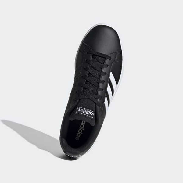 Zapatillas Adidas Grand Court Base Mujer Chile Negras - USXNYL106