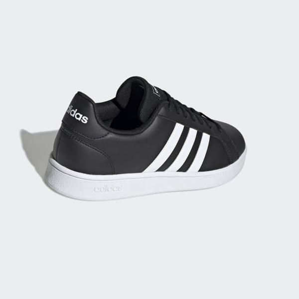Zapatillas Adidas Grand Court Base Mujer Chile Negras - USXNYL106