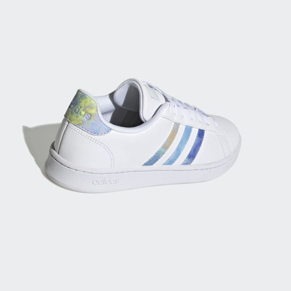Zapatillas Adidas Grand Court Cloudfoam Lifestyle Court Comodidad Mujer Chile Blancas - VDXNFE492