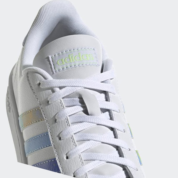 Zapatillas Adidas Grand Court Cloudfoam Lifestyle Court Comodidad Mujer Chile Blancas - VDXNFE492