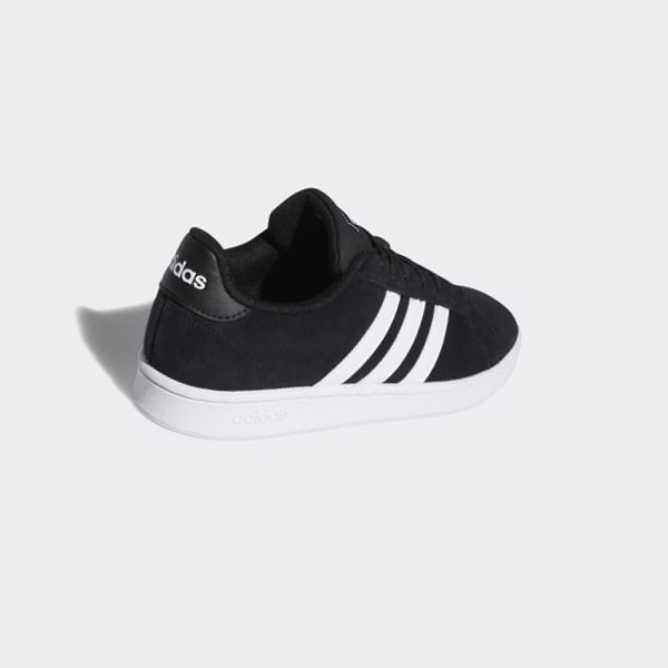 Zapatillas Adidas Grand Court Hombre Chile Negras - PRXCZA127