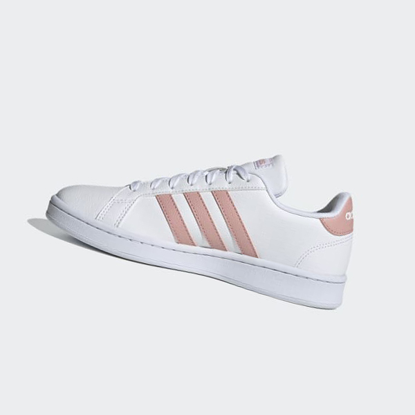 Zapatillas Adidas Grand Court Mujer Chile Blancas - FYJXPZ310