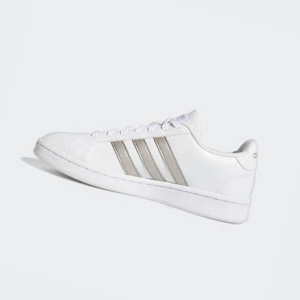 Zapatillas Adidas Grand Court Mujer Chile Blancas - LRCFKT079