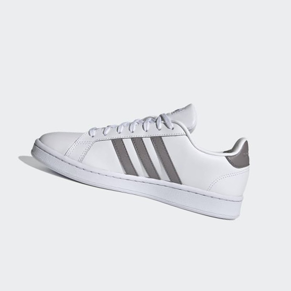 Zapatillas Adidas Grand Court Mujer Chile Gris - PKYWNM954