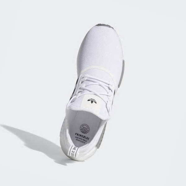 Zapatillas Adidas NMD_R1 Primeblue Mujer Chile Blancas - NAQUMF246