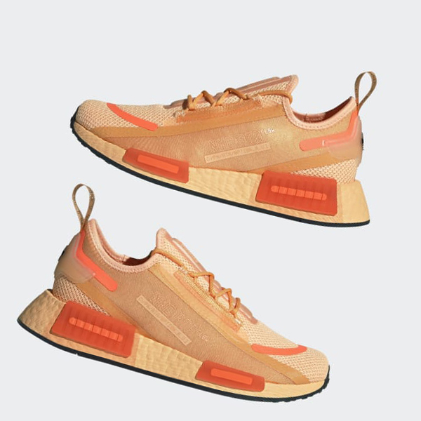 Zapatillas Adidas NMD_R1 Spectoo Mujer Chile Naranjas - MSNWRY690