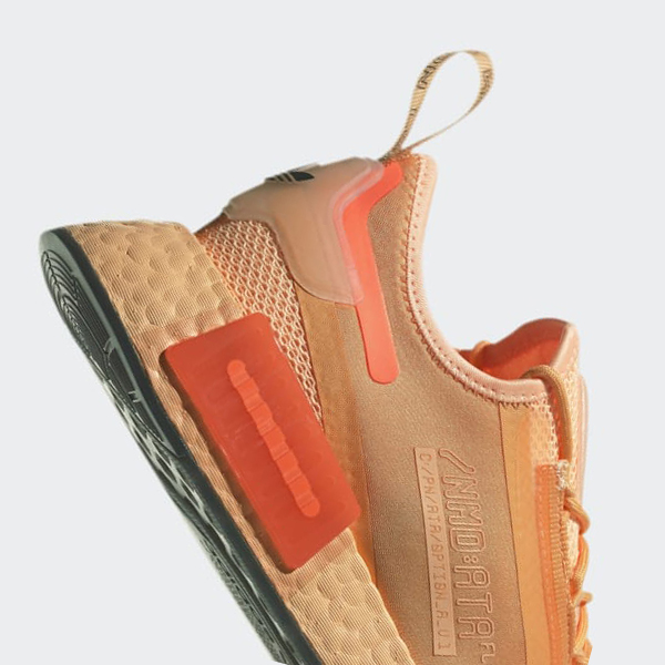Zapatillas Adidas NMD_R1 Spectoo Mujer Chile Naranjas - MSNWRY690